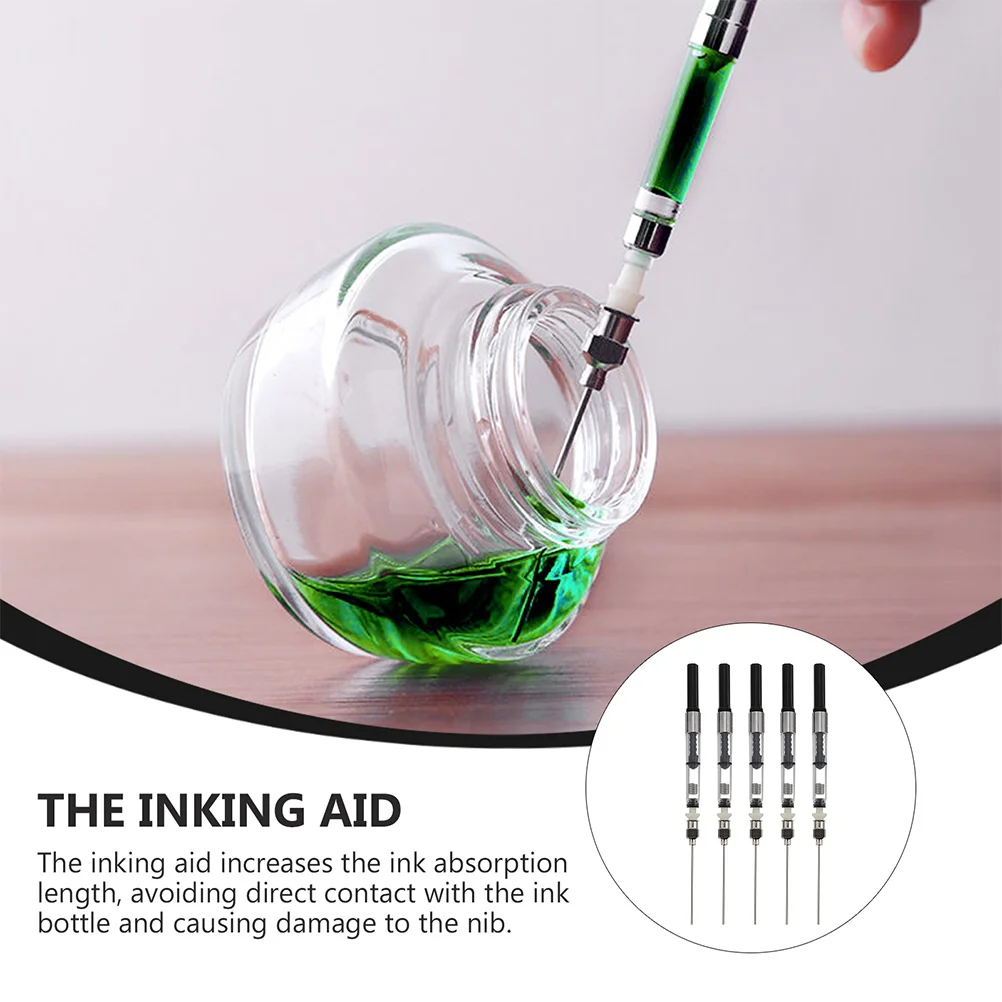 3/6PCS Ink Syringe Pen Absorber Fountain Filler Converter Auxiliaryfor Fill Tool Assistant Absorption Device Absorbers Needle
3/6PCS Ink Syringe Pen Absorber Fountain Filler Converter Auxiliaryfor Fill Tool Assistant Absorption Device Absorbers Needle