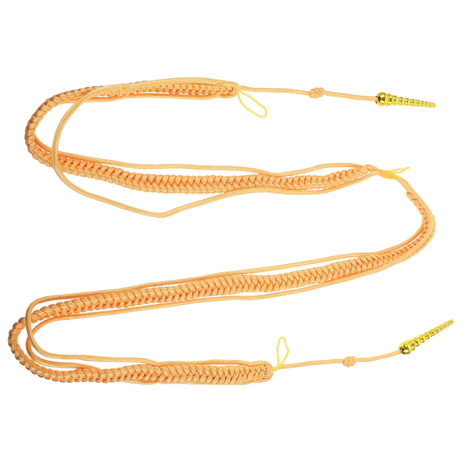 

Dress Ribbon Accessories Shoulder Epaulets Gold Cord Aiguillette Braided for Clothing Uniform Traditional Retro Decor