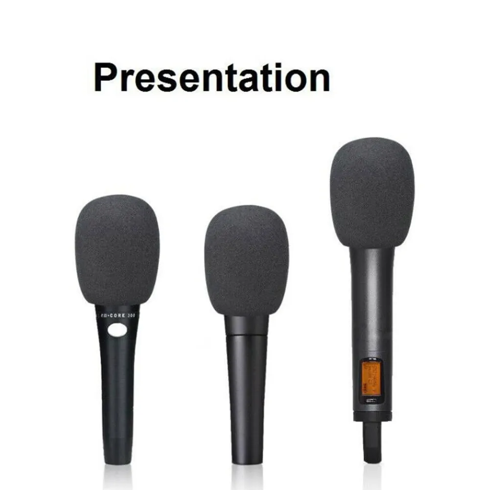 Foam Handheld Microphone Windscreen 5 Pack Replacement High Quality Windscreen Covers Non-disposable Sponge Case Keep Clean
Foam Handheld Microphone Windscreen 5 Pack Replacement High Quality Windscreen Covers Non-disposable Sponge Case Keep Clean