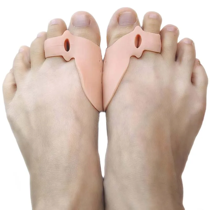 4piecs=2pairs Thumb Valgus Protector Silicone Bunion Adjuster Pads Pain Relief Gel Big Toe Straightener Foot Fingers Separator
4piecs=2pairs Thumb Valgus Protector Silicone Bunion Adjuster Pads Pain Relief Gel Big Toe Straightener Foot Fingers Separator