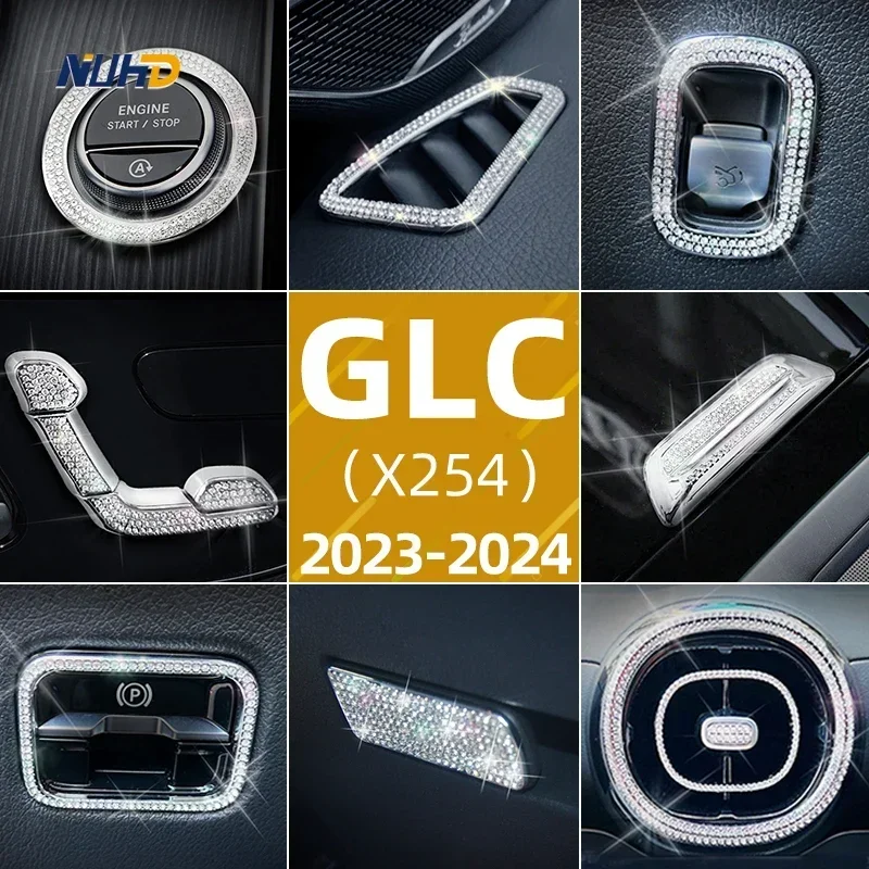 Automotive Interior Stickers Diamond Decoration For Mercedes-Benz X254 2023~2024 New GLC300L GLC260L Series Patch Accessories
Automotive Interior Stickers Diamond Decoration For Mercedes-Benz X254 2023~2024 New GLC300L GLC260L Series Patch Accessories