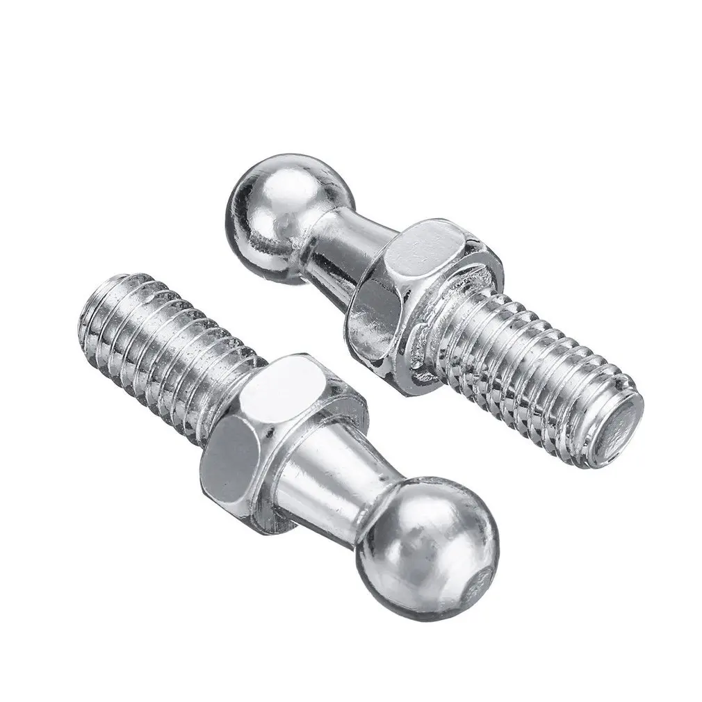 

A Pair Ball Stud Bolt M8 For Gas Struts Stainless Steel Ball Ended Bolt Bonnet Fastener Vehicle Accessory Replacement