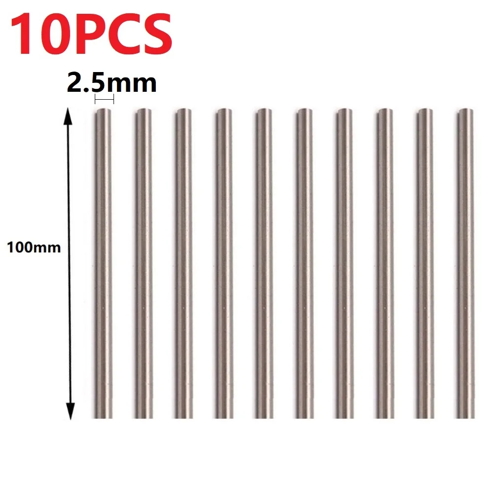 10PCS Straight Shank Metric Round Rod 100mm Long Carbide Tungsten Steel Rod Wear Resistance Solid Carbide Rod/bar Lathe Tool
10PCS Straight Shank Metric Round Rod 100mm Long Carbide Tungsten Steel Rod Wear Resistance Solid Carbide Rod/bar Lathe Tool