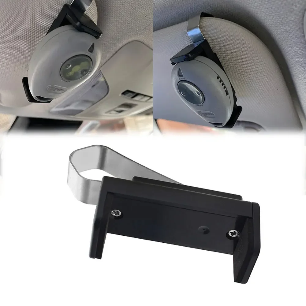 

1pc Black 47-68mm Car Sun Visor Clip Holder Mount Stand Garage Door Remote Control Car Key Gate Automotive Interior Accessories