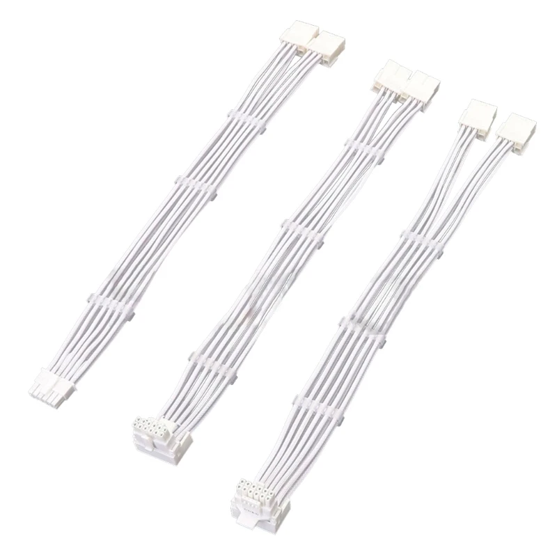 Прочный 2x 8-контактный разъем для видеокарты PCIE 5.0 12 + 4 16-контактный кабель для RTX4000 RTX40
Прочный 2x 8-контактный разъем для видеокарты PCIE 5.0 12 + 4 16-контактный кабель для RTX4000 RTX40