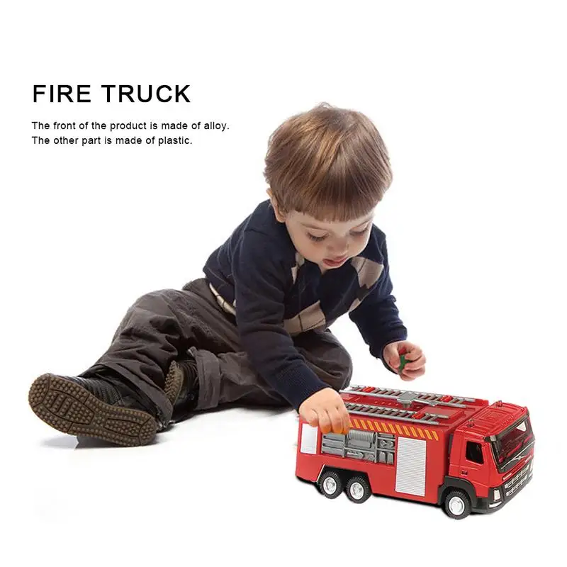 

Детский пожарный автомобиль, игрушечный фрикционный Игрушечный Грузовик, модель грузовика, пожарная машина, автомобили, игрушки для детей, девочек, мальчиков