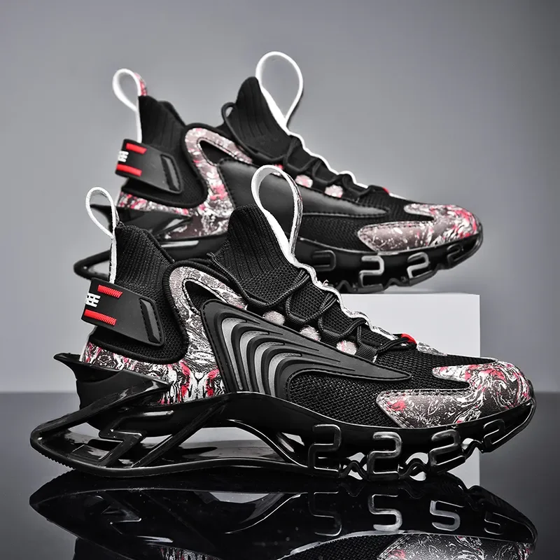 Дизайнерские мужские кроссовки для бега, сетчатые дышащие, удобные нескользящие, спортивная обувь для ходьбы
Дизайнерские мужские кроссовки для бега, сетчатые дышащие, удобные нескользящие, спортивная обувь для ходьбы