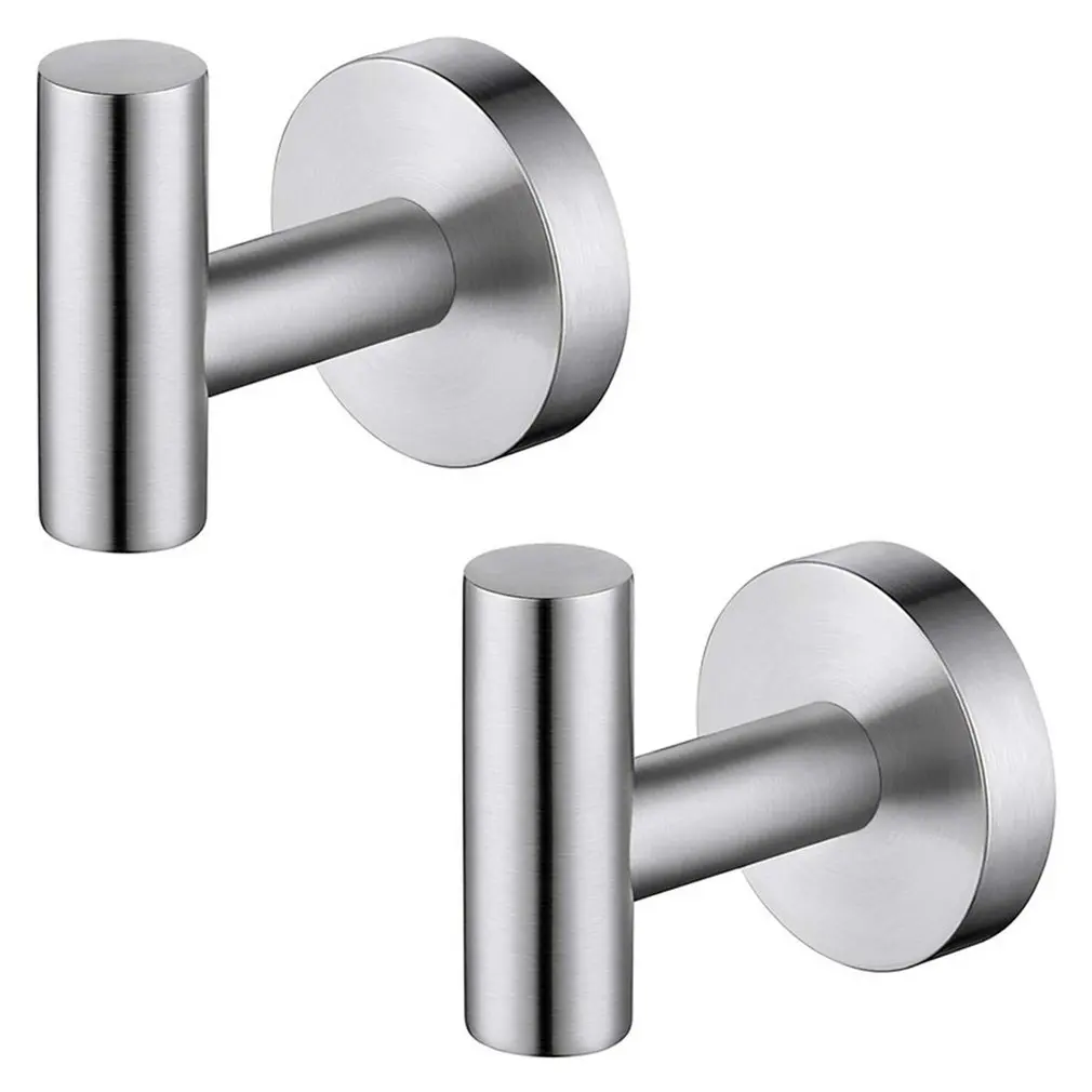 2pcs Screw-mounting Hook Bathroom Towel 304 Stainless Steel Hook Wall Mount Hook Shower Kitchen Wall Hanging Hooks
2pcs Screw-mounting Hook Bathroom Towel 304 Stainless Steel Hook Wall Mount Hook Shower Kitchen Wall Hanging Hooks