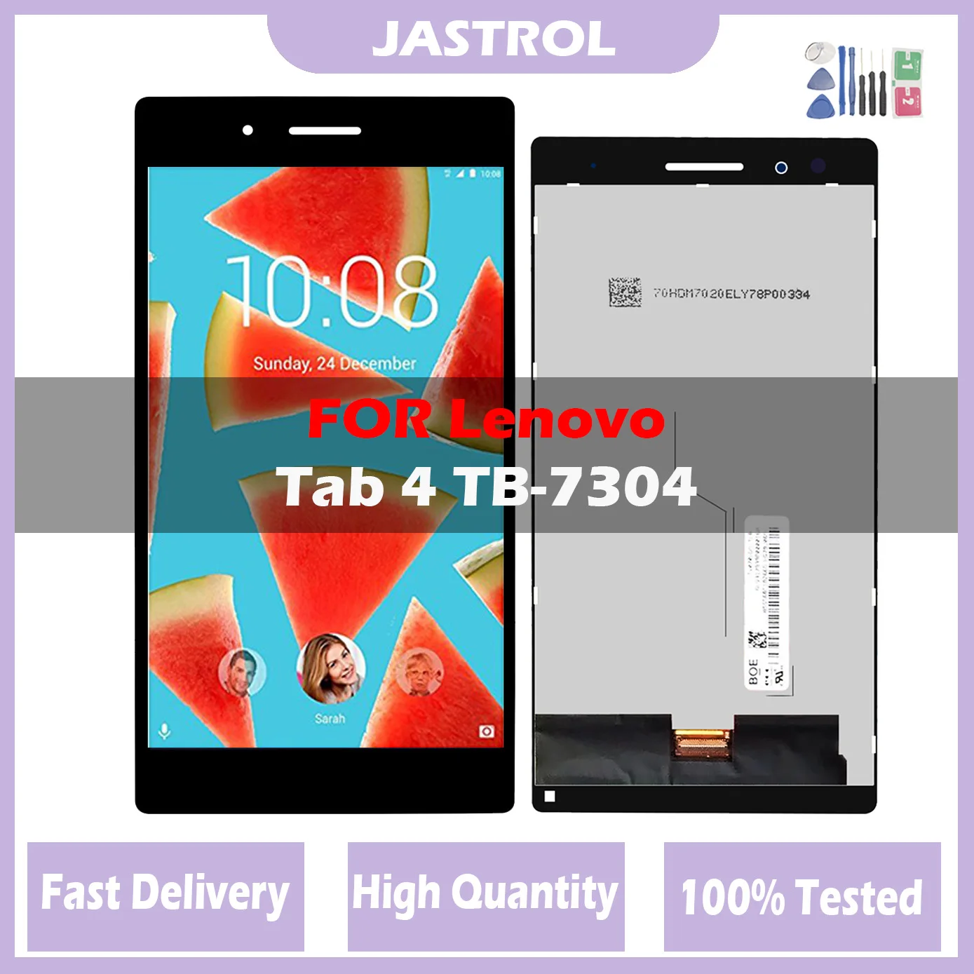 7-дюймовый оригинальный ЖК-дисплей для Lenovo Tab 4 Essential TB-7304 TB-7304X 7304F Tab-7304F ЖК-дисплей с сенсорным экраном и дигитайзером в сборе 
7-дюймовый оригинальный ЖК-дисплей для Lenovo Tab 4 Essential TB-7304 TB-7304X 7304F Tab-7304F ЖК-дисплей с сенсорным экраном и дигитайзером в сборе