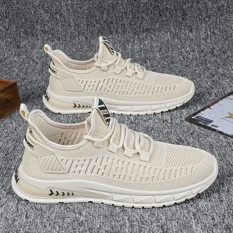 Coconut Shoes Men's Summer New Breathable Mesh Shoes Men's Korean Version Versatile Thick-soled Flying Weaving Athleisure
Coconut Shoes Men's Summer New Breathable Mesh Shoes Men's Korean Version Versatile Thick-soled Flying Weaving Athleisure