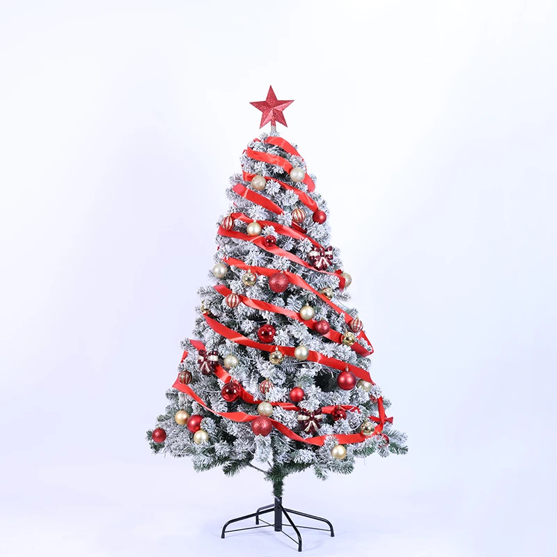 

Флокирование снег рождественская елка шифрование 1,5 M1.8m2.1m Защита окружающей среды Снежинка Рождество