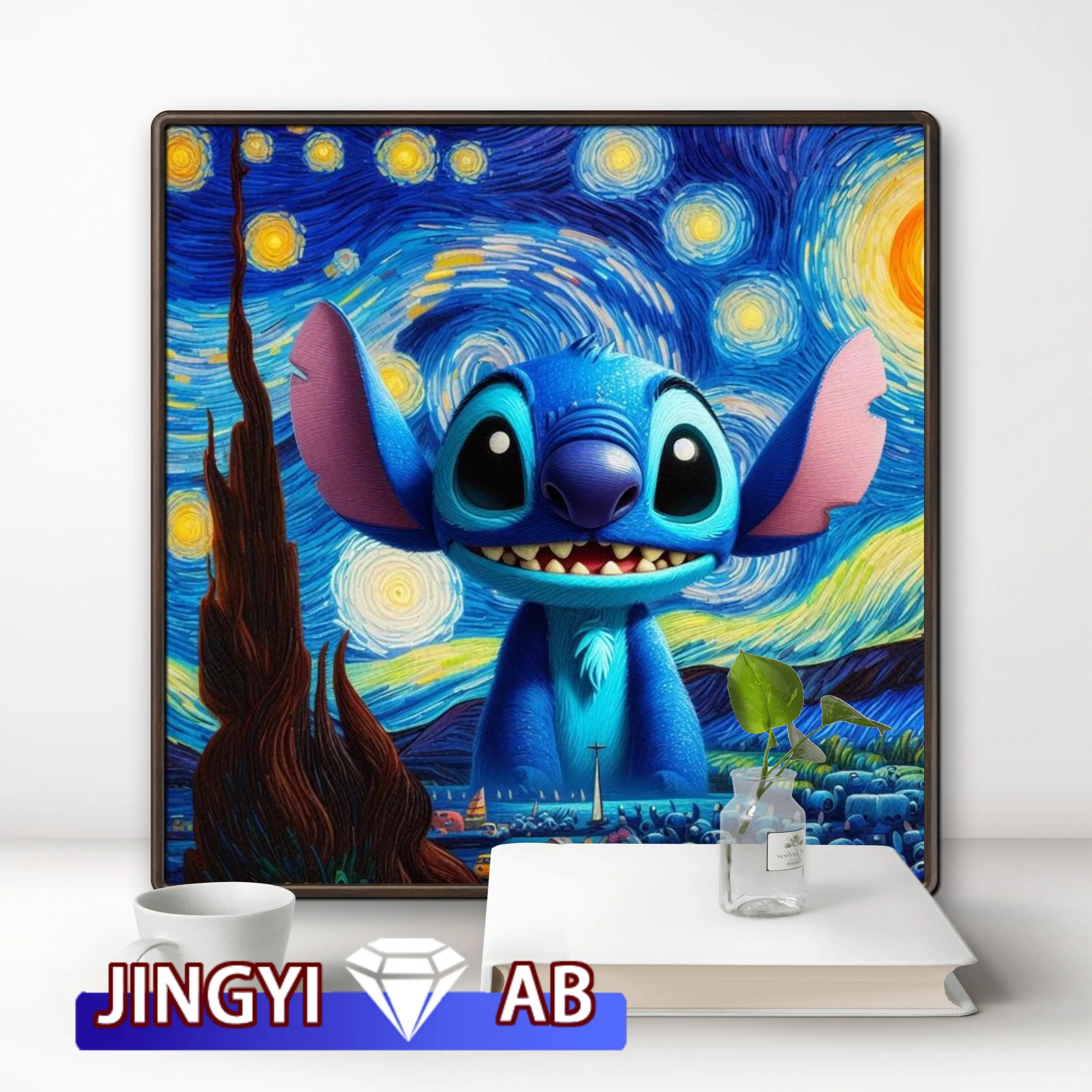Lilo & Stitch Astral Stitch 5D DIY AB Diamond Painting Embroidery Disney Lovely Cartoon Cross Stitch Rhinestone Home Decor
Lilo & Stitch Astral Stitch 5D DIY AB Diamond Painting Embroidery Disney Lovely Cartoon Cross Stitch Rhinestone Home Decor