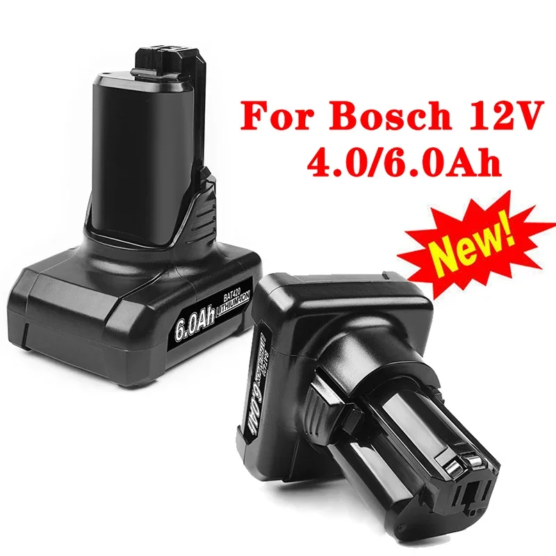 New for Bosch 12V 4000/6000mAh Lithium Battery,for Bosch Cordless Power Tools BAT411 BAT420 GBA Replacement Li-ion Battery
New for Bosch 12V 4000/6000mAh Lithium Battery,for Bosch Cordless Power Tools BAT411 BAT420 GBA Replacement Li-ion Battery