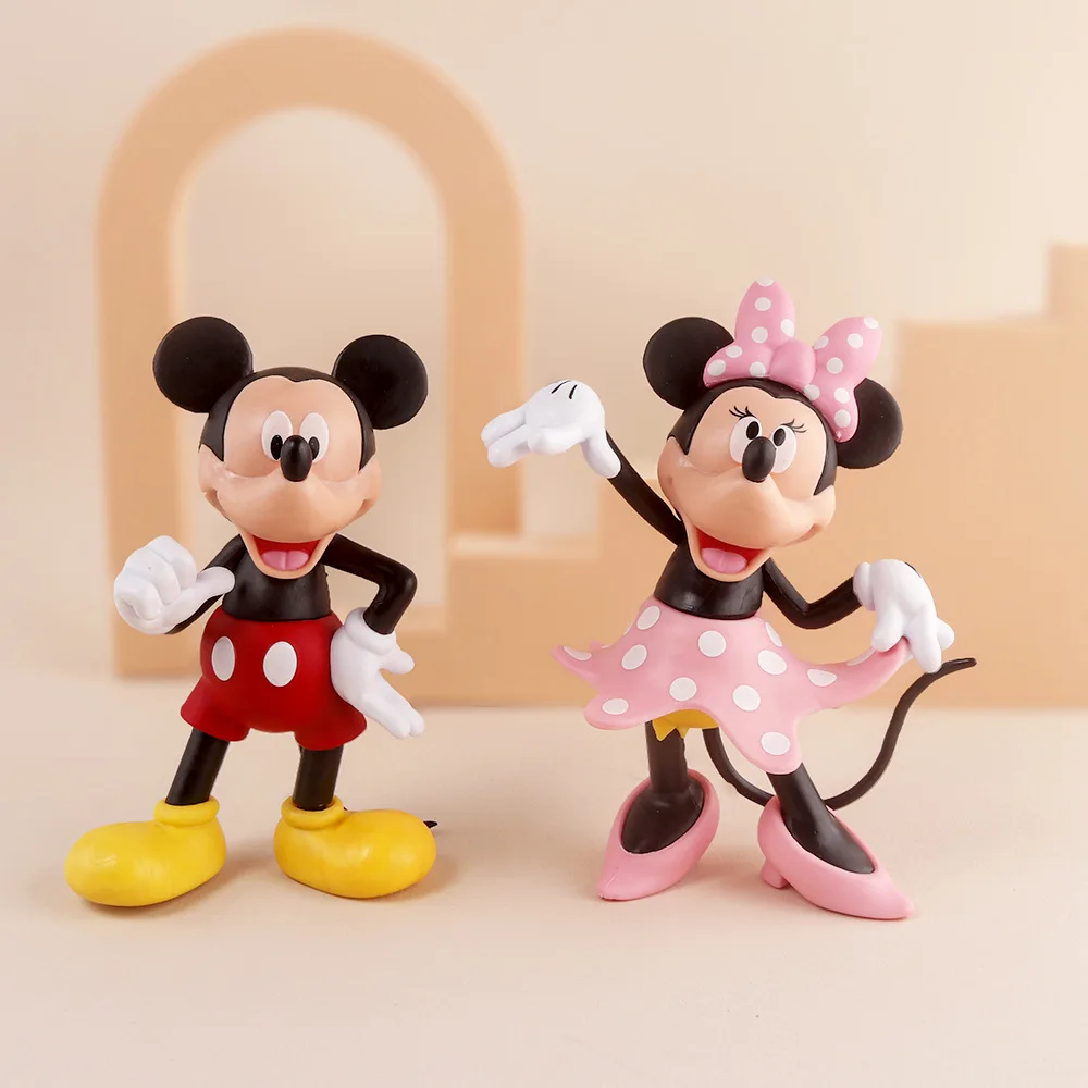 2Pcs/Lot Disney Figures Mickey Mouse Minnie Model Birthday Party Cake Decoration PVC Anime Ornament Kids Collectible Hobby Toys
2Pcs/Lot Disney Figures Mickey Mouse Minnie Model Birthday Party Cake Decoration PVC Anime Ornament Kids Collectible Hobby Toys