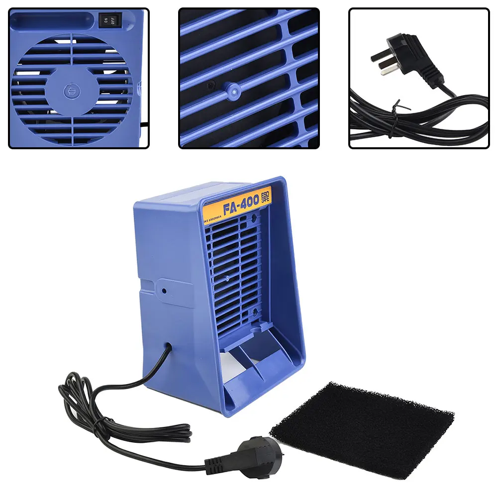 Solder Smoke Absorber Remover Fume Extractor Air Filter Fan For Soldering 220V Standard Activated Carbon Filter
Solder Smoke Absorber Remover Fume Extractor Air Filter Fan For Soldering 220V Standard Activated Carbon Filter