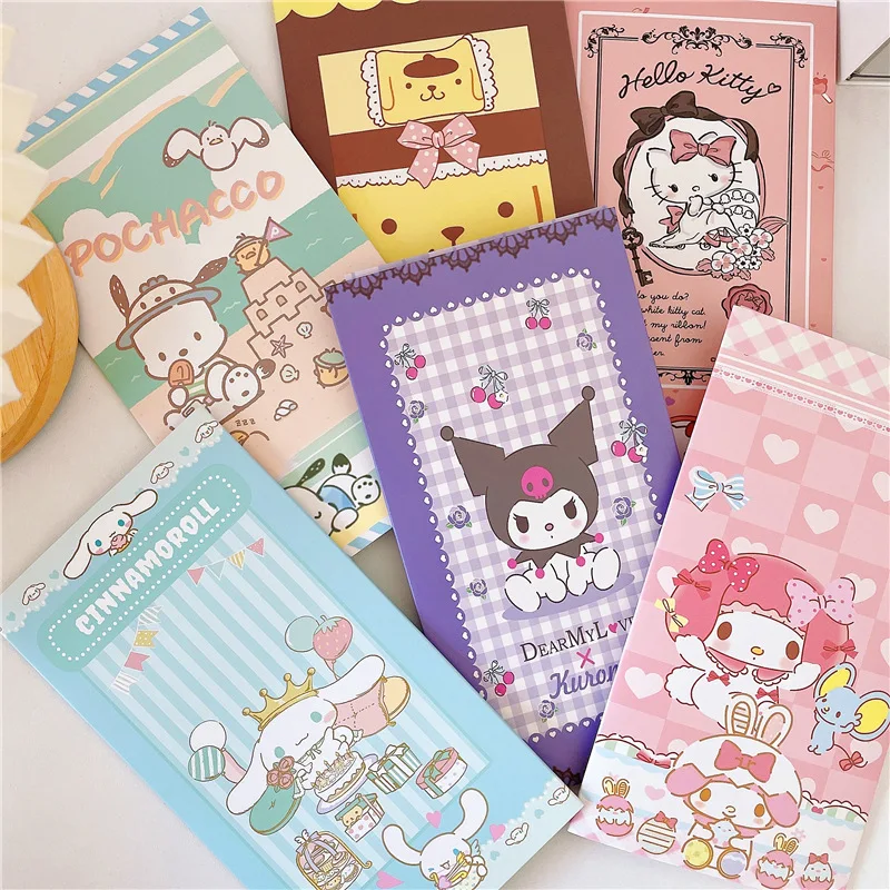 

Sanrio Kuromi Melody Cinnamoroll Набор наклеек Guka наклейка карточка комбинированные канцелярские товары оптом