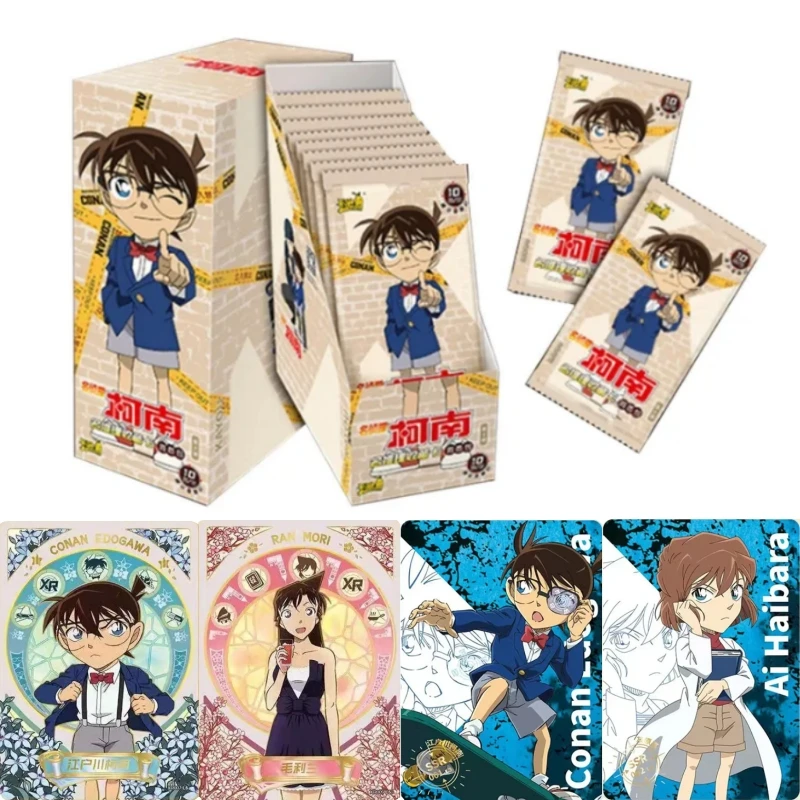

New Original KAYOU Anime Detective Conan Cards Insight Pack Reasoning Hobby Collection Trading Card Kudo Shinichi Mouri Haibara