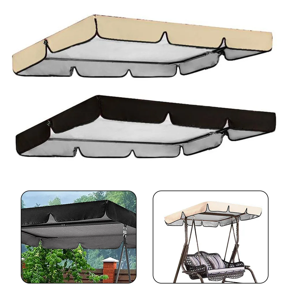 Swing Chair Cover Playground Swing Chair Top Cover Waterproof Sunshade Canopy Outdoor Garden Roof Shade Cover Accessories Part
Swing Chair Cover Playground Swing Chair Top Cover Waterproof Sunshade Canopy Outdoor Garden Roof Shade Cover Accessories Part