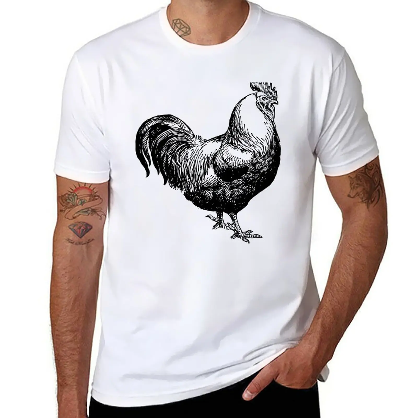 New Strutting Rooster Illustration from Vintage Engraving T-Shirt sublime t shirt funny t shirts mens white t shirts
New Strutting Rooster Illustration from Vintage Engraving T-Shirt sublime t shirt funny t shirts mens white t shirts
