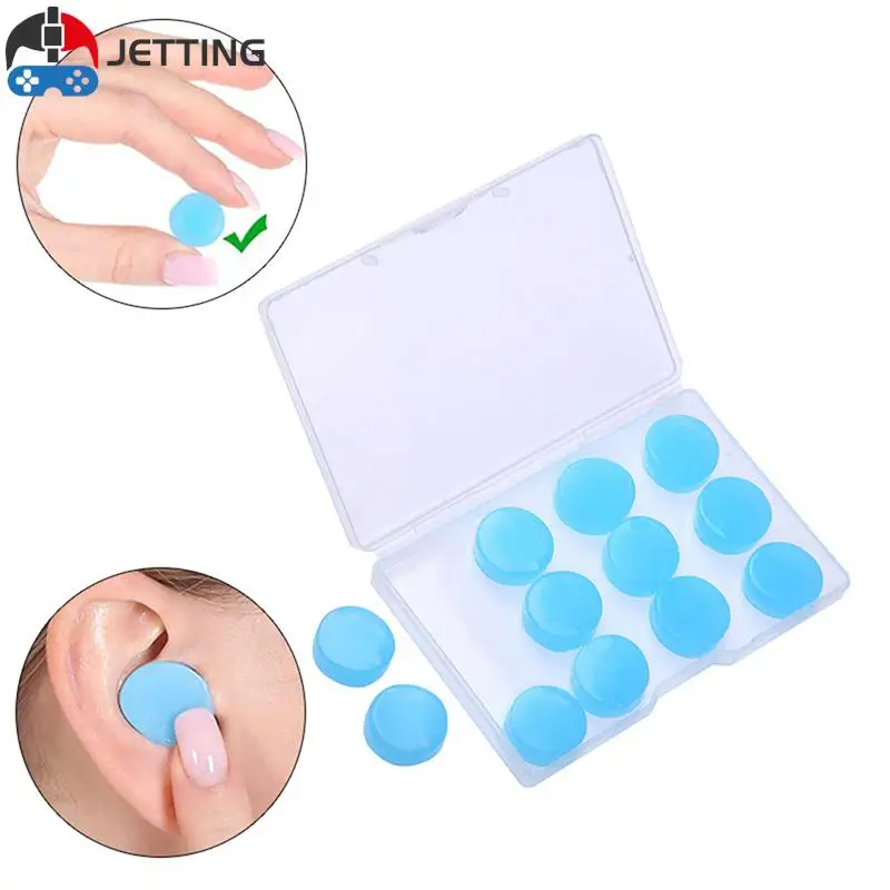 12Pcs Silicone Ear Plugs Noise Reduction Sleep Anti Canceling Sound Insulation Earplug Protection Sleeping Reusable Ear Plugs
12Pcs Silicone Ear Plugs Noise Reduction Sleep Anti Canceling Sound Insulation Earplug Protection Sleeping Reusable Ear Plugs