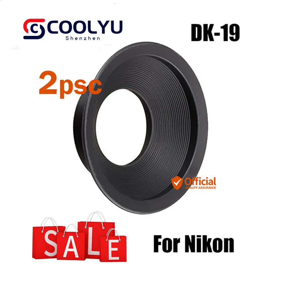 

2pcs DK-19 Rubber Viewfinder Eyecup Eye for Nikon D2X D2H D3 D3S D3X D4 D4S D700 D800 D800E D810 Dslr Camera Accessories DK19