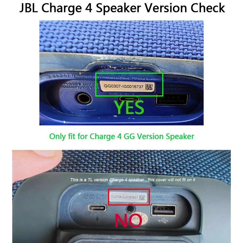 Replacement Cover For Charge 4 GG Waterproof Portable Bluetooth Speaker Fabric Enclosure Housing Replace Replacement Cover For Charge 4 GG Waterproof Portable Bluetooth Speaker Fabric Enclosure Housing Replace