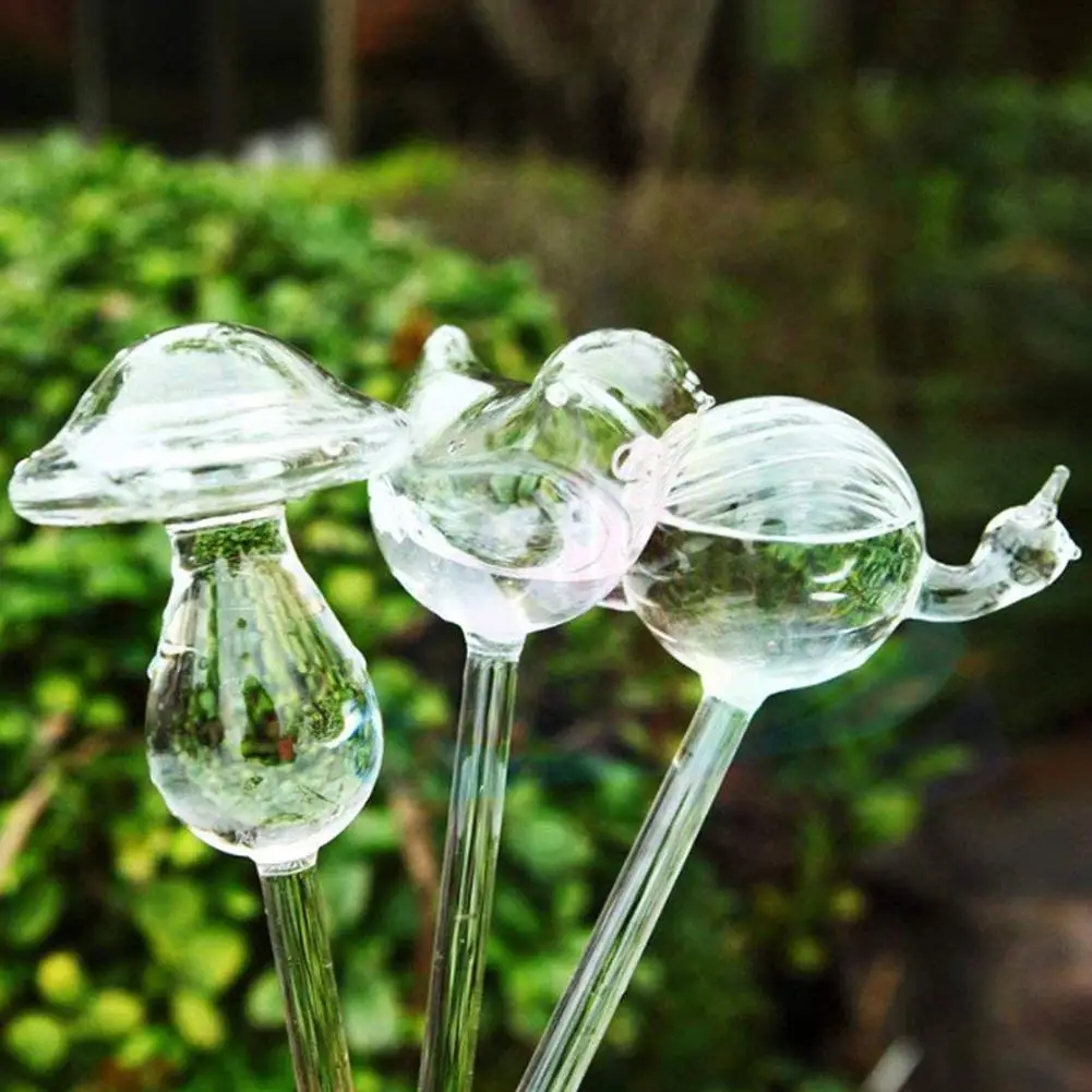 Self Watering Glass Ball Watering Device Automatic Plant Water Feeder Watering Dripper Flowers Water Cans Drip Irrigation Device
Self Watering Glass Ball Watering Device Automatic Plant Water Feeder Watering Dripper Flowers Water Cans Drip Irrigation Device