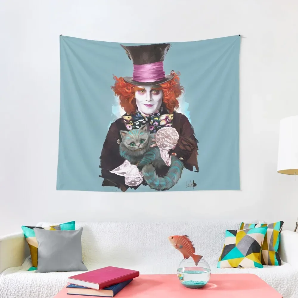 Настенный Гобелен Mad Hatter с котом, Настенный декор, эстетическое украшение, настенный гобелен
Настенный Гобелен Mad Hatter с котом, Настенный декор, эстетическое украшение, настенный гобелен