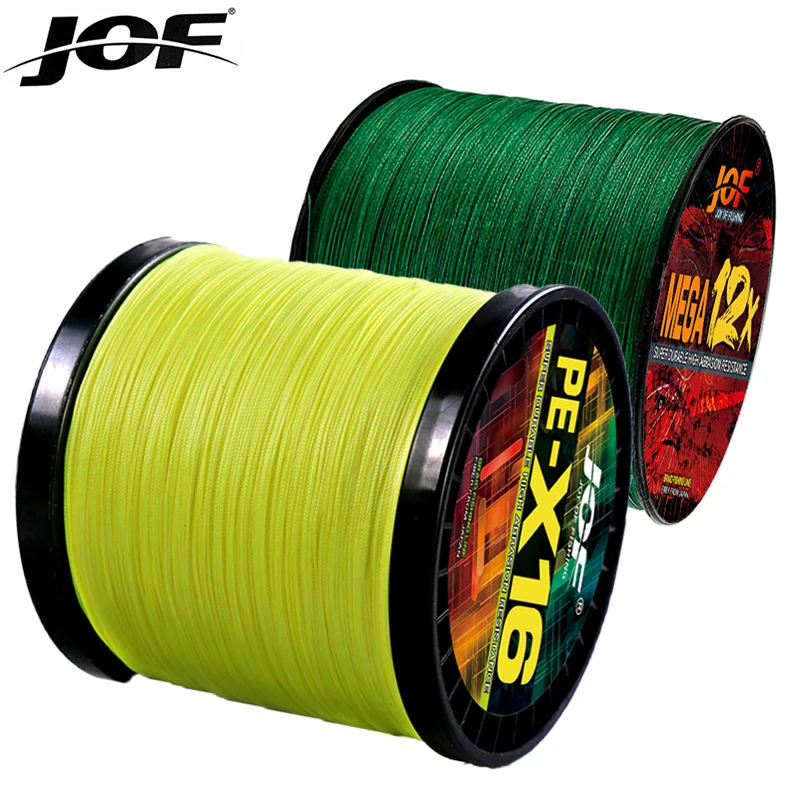Рыболовная леска JOF, 16/12 нитей, 0,16-0,80 мм, 11,3-91 кг
Рыболовная леска JOF, 16/12 нитей, 0,16-0,80 мм, 11,3-91 кг