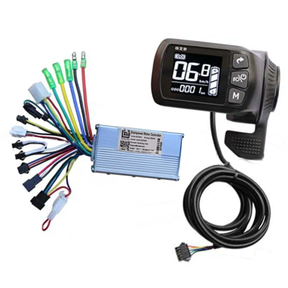 36-60V EBike Controller LCD Display Speed Control Panel Electric Bike Brushless Controller Kit E-bike Accessories
36-60V EBike Controller LCD Display Speed Control Panel Electric Bike Brushless Controller Kit E-bike Accessories