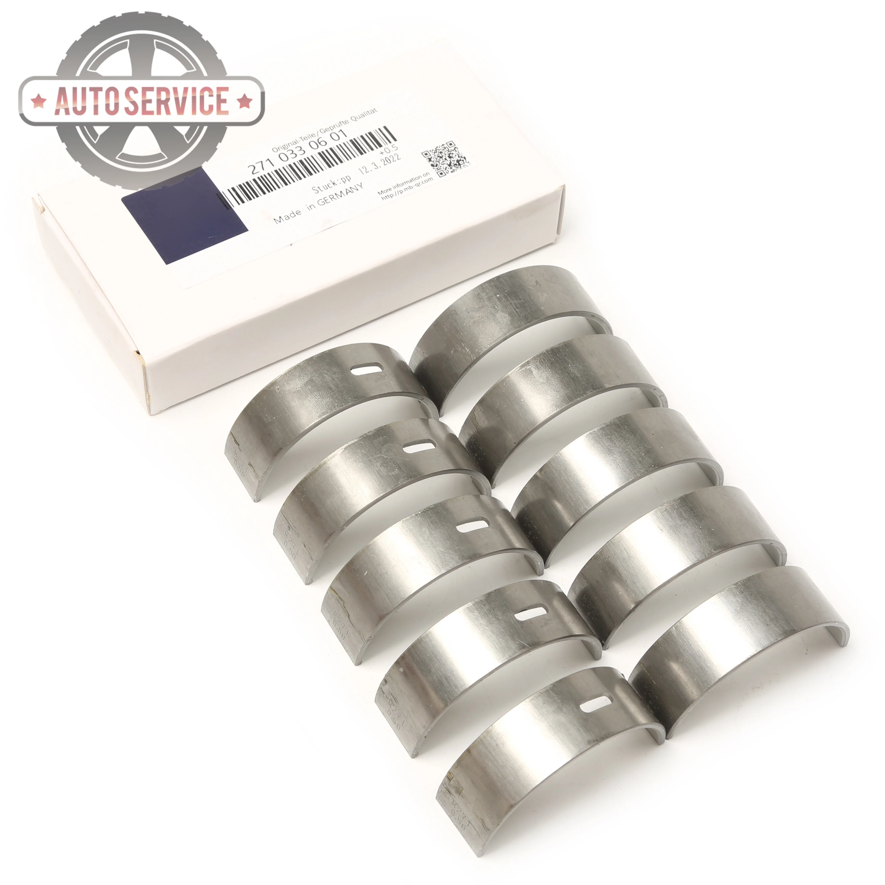 2710330601 2710330602 Oversized 0.5MM Engine Crankshaft Bearings Set For BENZ C 250 E 200 Kompressor SLK 200 SPRINTER 3,5-t Bus
2710330601 2710330602 Oversized 0.5MM Engine Crankshaft Bearings Set For BENZ C 250 E 200 Kompressor SLK 200 SPRINTER 3,5-t Bus