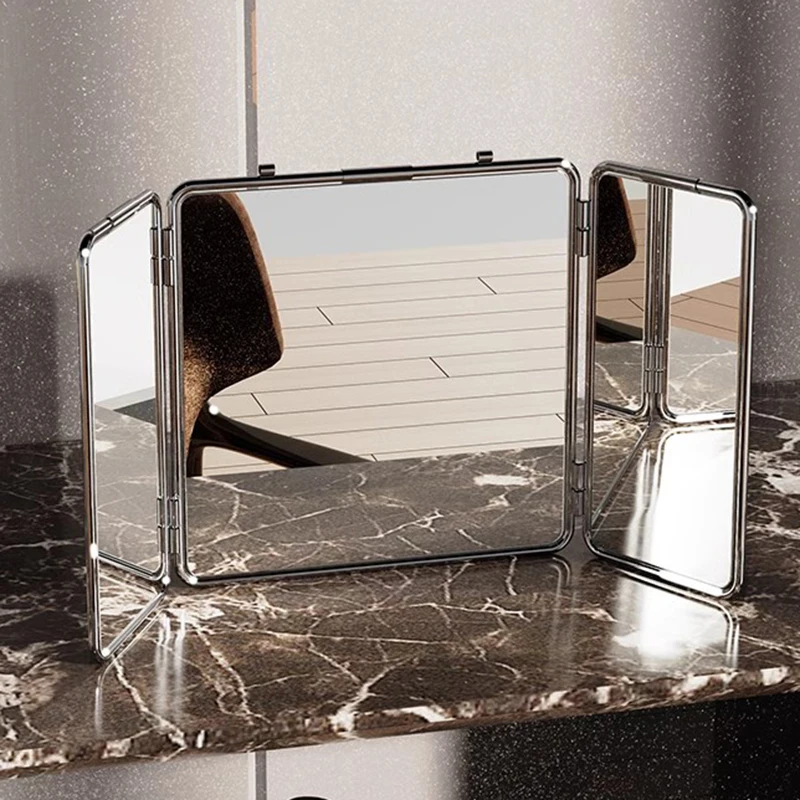 Art Mirror Bathroom Makeup Nordic Metal Frame Hanging Small Portable Design Rectangle Decorative Mirrors Girls Espejo Home Decor
Art Mirror Bathroom Makeup Nordic Metal Frame Hanging Small Portable Design Rectangle Decorative Mirrors Girls Espejo Home Decor