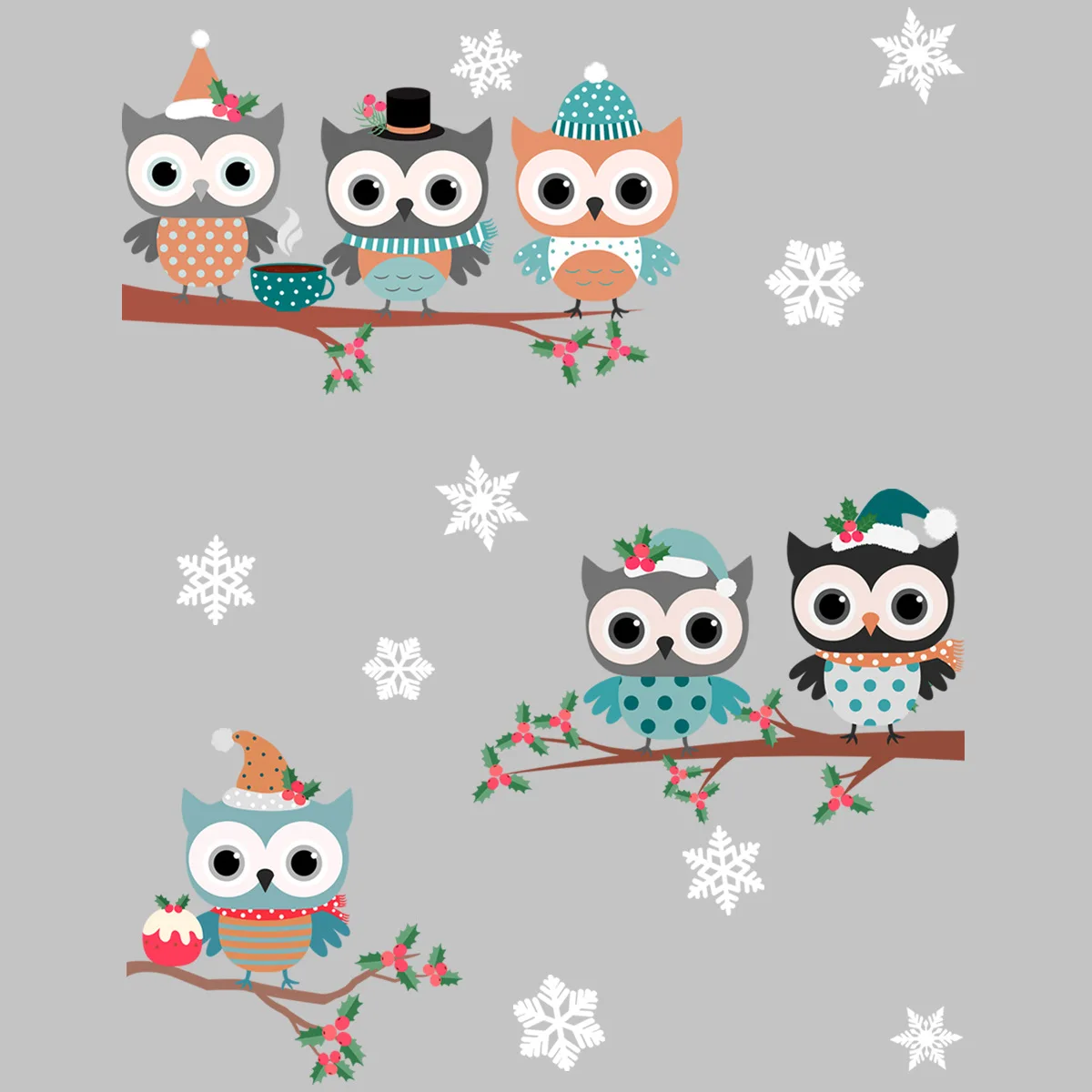 Christmas Cartoon Wall Sticker, Tree Branch, Bird, Glass, Double-Sided, Visual, Wall Sticker
Christmas Cartoon Wall Sticker, Tree Branch, Bird, Glass, Double-Sided, Visual, Wall Sticker