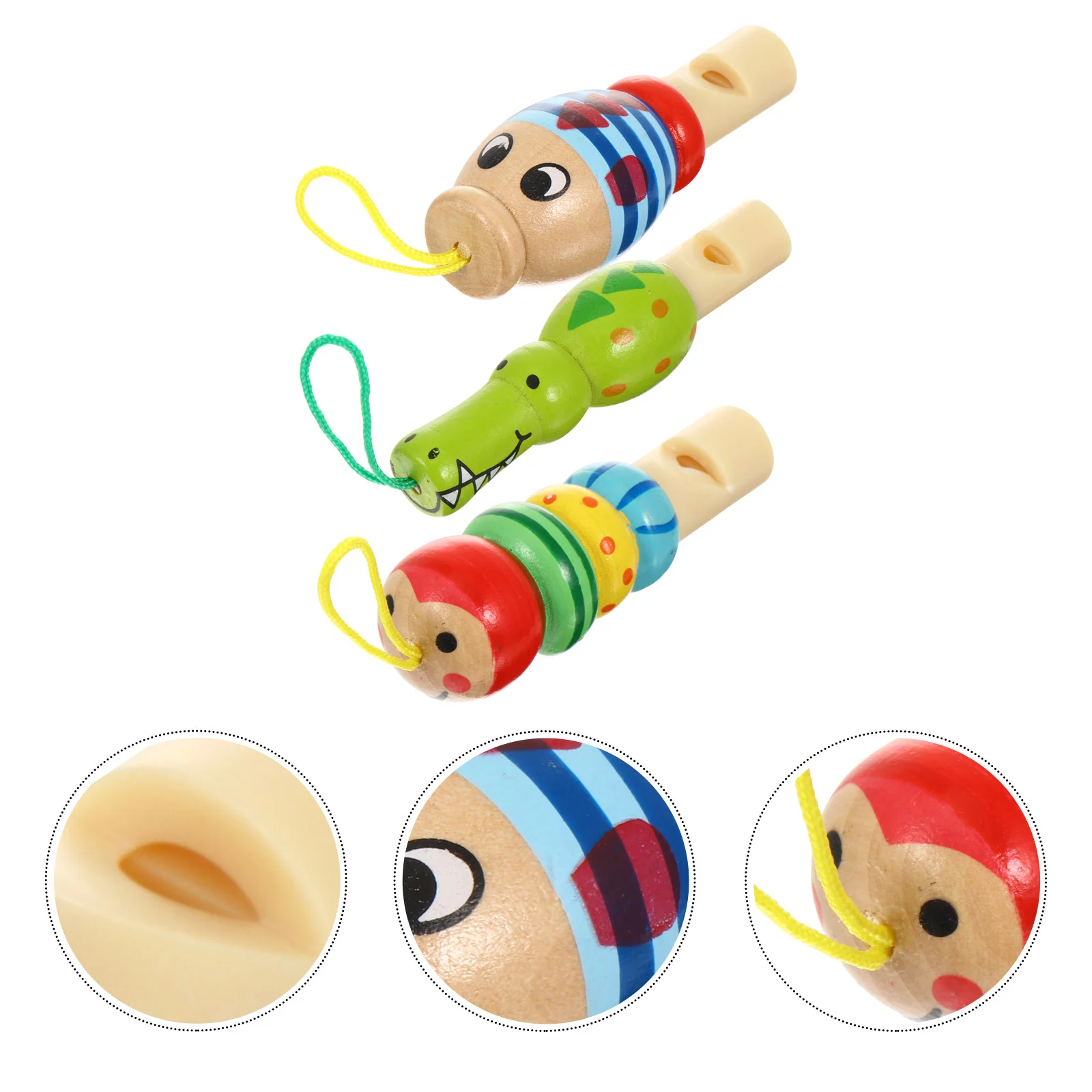 3 Pcs/ Animal Whistle Toy Plaything Bath Toys Kids Wood Wooden Cartoon Creative Child Musical
3 Pcs/ Animal Whistle Toy Plaything Bath Toys Kids Wood Wooden Cartoon Creative Child Musical