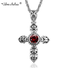 Red Garnet Gemstone Cross Necklace Pendant For Women 100% 925 Sterling Silver Vintage Stone Fine Jewelry Girl Gifts 2021
Red Garnet Gemstone Cross Necklace Pendant For Women 100% 925 Sterling Silver Vintage Stone Fine Jewelry Girl Gifts 2021