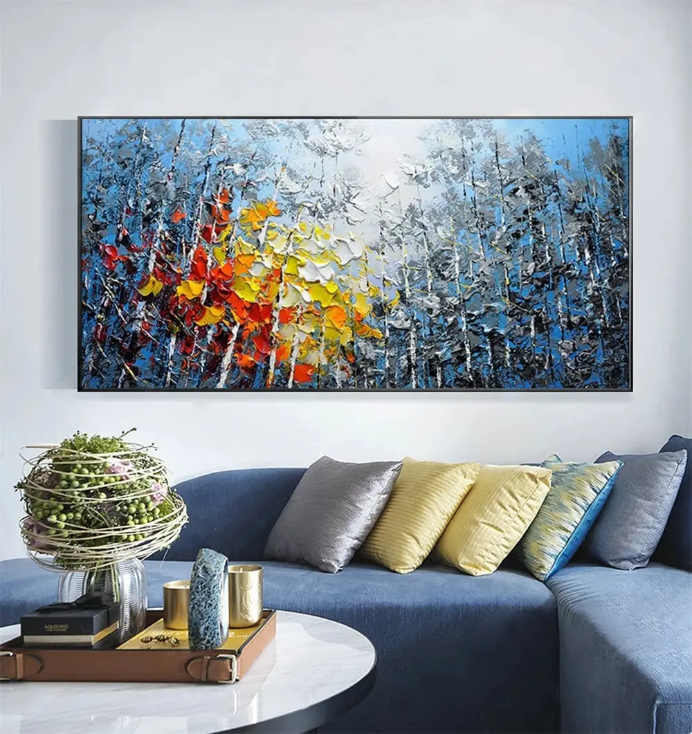 Large Abstract Colorful Forest Nature Landscape Canvas Painting Picture Blue Sky Scenery Prints Posters Wall Art Home Decor
Large Abstract Colorful Forest Nature Landscape Canvas Painting Picture Blue Sky Scenery Prints Posters Wall Art Home Decor