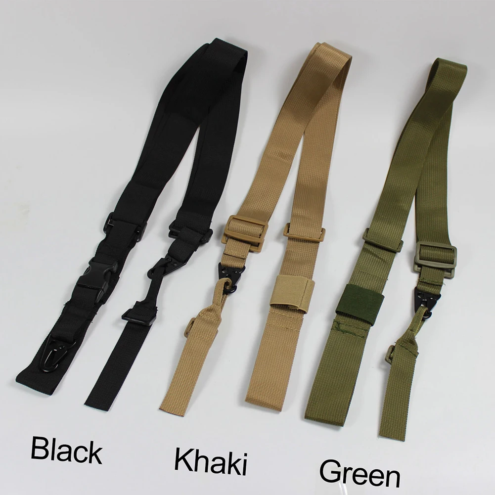 3 Color Tactical 3 Point Adjustable Sling Strap Belt Military Hunting Accessories Lenth 63.5-107cm Quick Release
3 Color Tactical 3 Point Adjustable Sling Strap Belt Military Hunting Accessories Lenth 63.5-107cm Quick Release