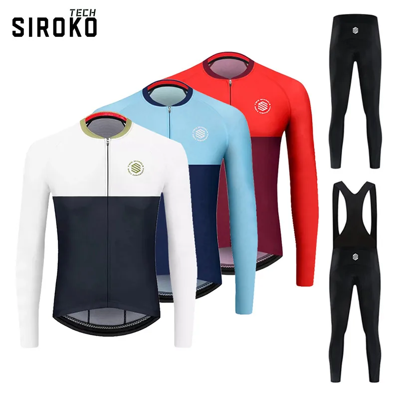 Men Spring Cycling Jersey 2023 Bike Tops Autumn Long Sleeve SirokoTech Clothing Ciclismo Bicycle Clothes Triathlon Cycling Sets
Men Spring Cycling Jersey 2023 Bike Tops Autumn Long Sleeve SirokoTech Clothing Ciclismo Bicycle Clothes Triathlon Cycling Sets