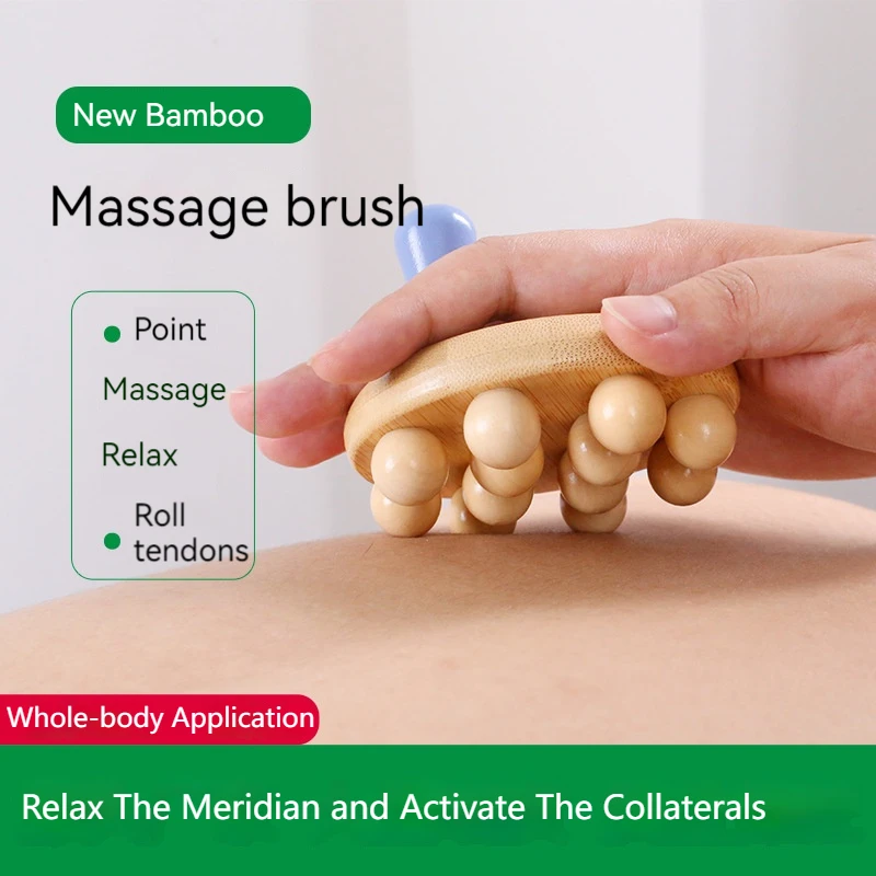 Home Slimming Meridian Massage Brush Bamboo Scraping Acupoint Meridian Brush Health Beauty Body Massage Oil Head Massager
Home Slimming Meridian Massage Brush Bamboo Scraping Acupoint Meridian Brush Health Beauty Body Massage Oil Head Massager