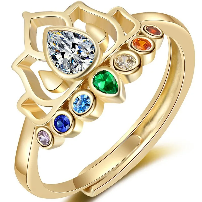 Lotus Ring 18mm Open Adjustable Ring Set With Diamonds Jewelry Finger Accessories Gift
Lotus Ring 18mm Open Adjustable Ring Set With Diamonds Jewelry Finger Accessories Gift