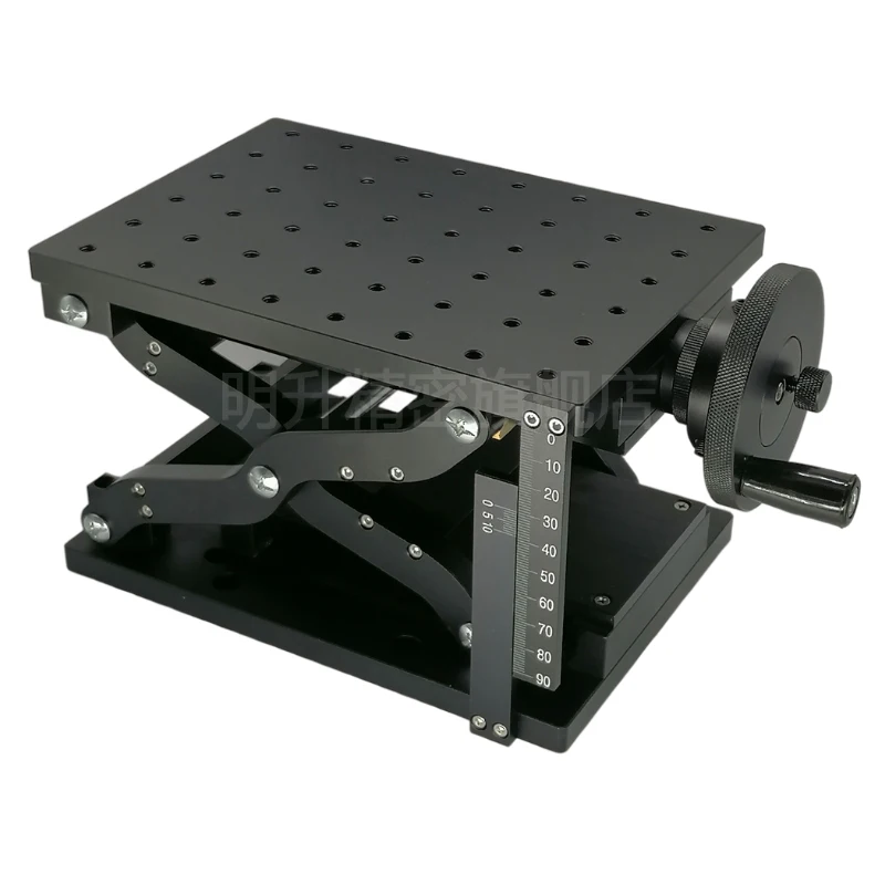 Z-axis horizontal lifting table knurled handwheel heavy-duty precision grinding screw rod precision laser adjustment slide
Z-axis horizontal lifting table knurled handwheel heavy-duty precision grinding screw rod precision laser adjustment slide