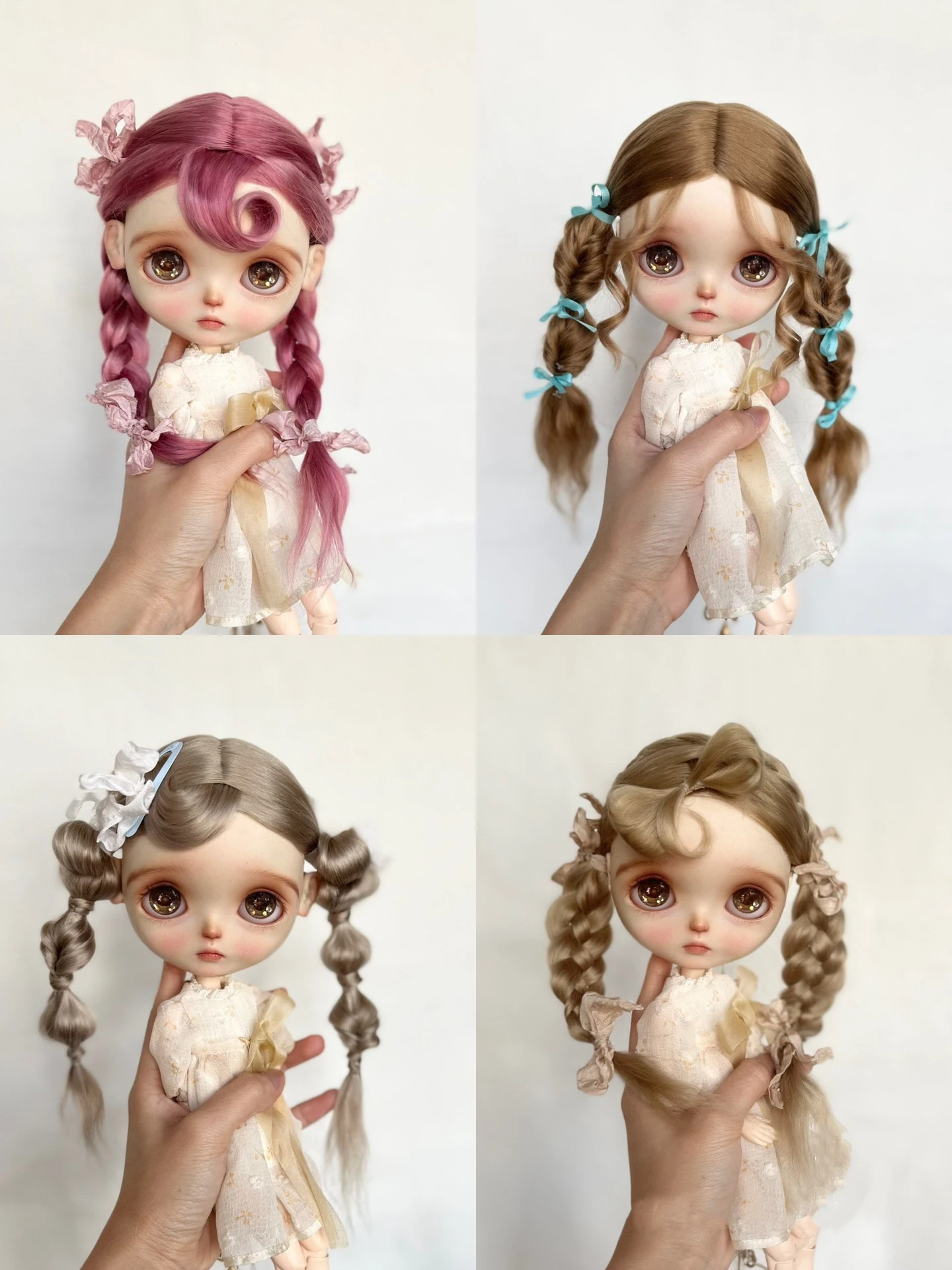 Кукольные парики для Blythe Qbaby, двойной мохеровый хвост, микрообъёмные кудри, размер головы 9-10 дюймов, бесплатная доставка
Кукольные парики для Blythe Qbaby, двойной мохеровый хвост, микрообъёмные кудри, размер головы 9-10 дюймов, бесплатная доставка