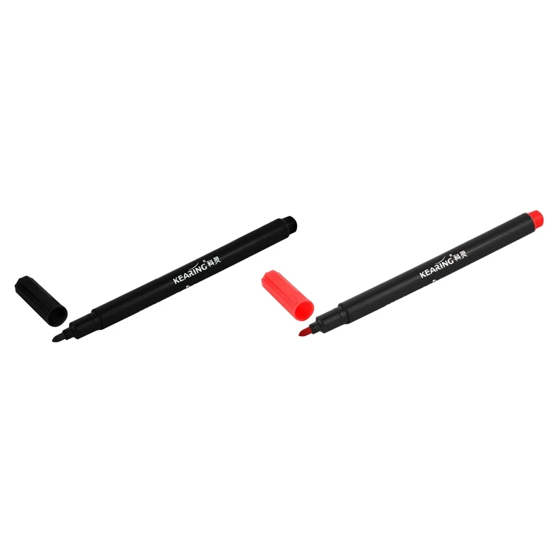 2Pcs Fabric Marker Pens Permanent Colors For Diy Textile Clothes T-Shirt Shoes - Red & Black
2Pcs Fabric Marker Pens Permanent Colors For Diy Textile Clothes T-Shirt Shoes - Red & Black