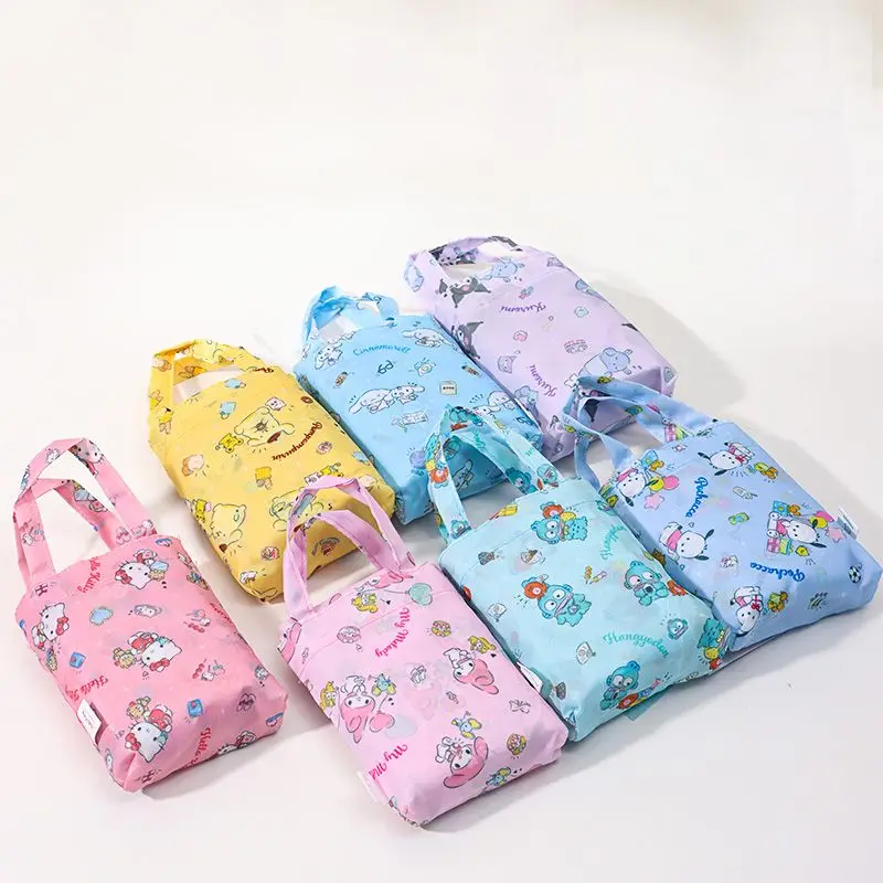 Hellokittys Kuromi Cinnamoroll My Melody аниме милый мультфильм сумка для покупок портативный на одно плечо складной портативный для хранения
Hellokittys Kuromi Cinnamoroll My Melody аниме милый мультфильм сумка для покупок портативный на одно плечо складной портативный для хранения