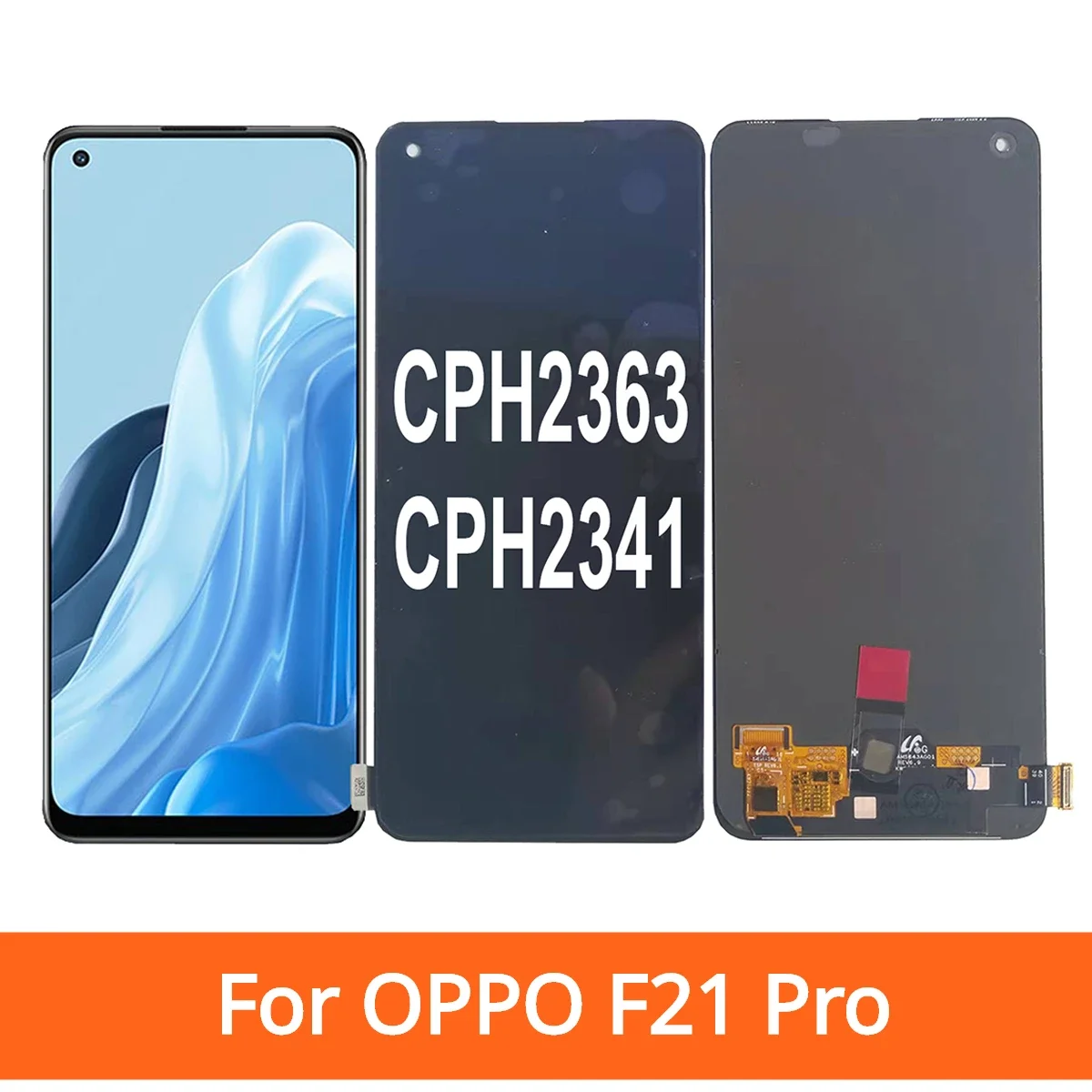AMOLED 6.43" For OPPO F21 Pro CPH2363 CPH2461 LCD F21s Pro 5G CPH2341 Display Touch Screen Digitizer Assembly
AMOLED 6.43" For OPPO F21 Pro CPH2363 CPH2461 LCD F21s Pro 5G CPH2341 Display Touch Screen Digitizer Assembly
