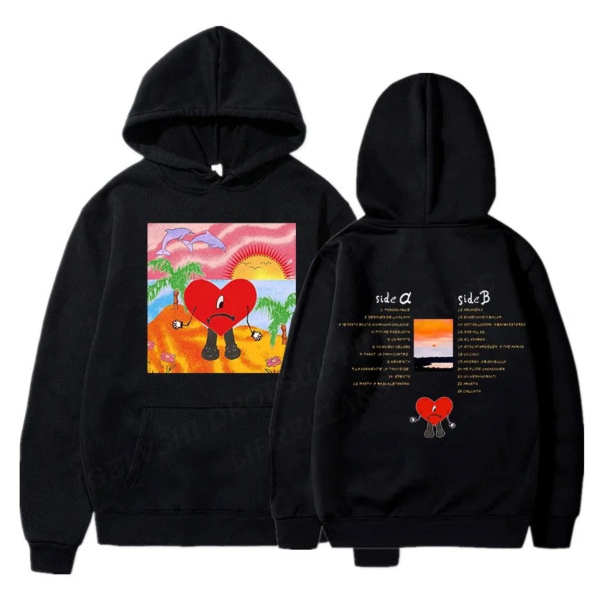 Sweat Music Rock Fashion Coat Bad Bunny Hoodies Un Verano Sin Ti Hoodie Men Women Kids Hip Hop Hoodie Sweatshirt Boys Coat Women
Sweat Music Rock Fashion Coat Bad Bunny Hoodies Un Verano Sin Ti Hoodie Men Women Kids Hip Hop Hoodie Sweatshirt Boys Coat Women