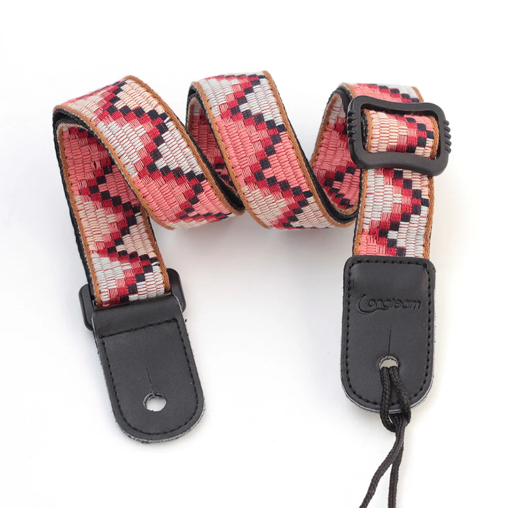 Cotton Extra Wide Acoustic Guitar Ukulele Strap Adjustable Shoulder Strap Belt with Print for Kid Wood Guitar Bass
Cotton Extra Wide Acoustic Guitar Ukulele Strap Adjustable Shoulder Strap Belt with Print for Kid Wood Guitar Bass