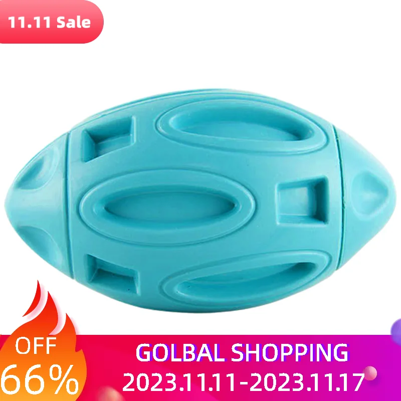 Gift Interactive Playing Indestructible Rugby Shape Aggressive Chewer Teeth Cleaning Training Dog Chew Toy Rubber Exercise
Gift Interactive Playing Indestructible Rugby Shape Aggressive Chewer Teeth Cleaning Training Dog Chew Toy Rubber Exercise