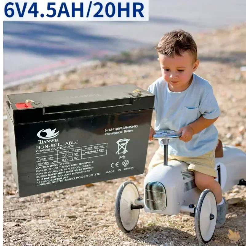 6V4500mAh maintenance free lead-acid battery emergency light lawn light electronic scale electric car battery for electric bike
6V4500mAh maintenance free lead-acid battery emergency light lawn light electronic scale electric car battery for electric bike