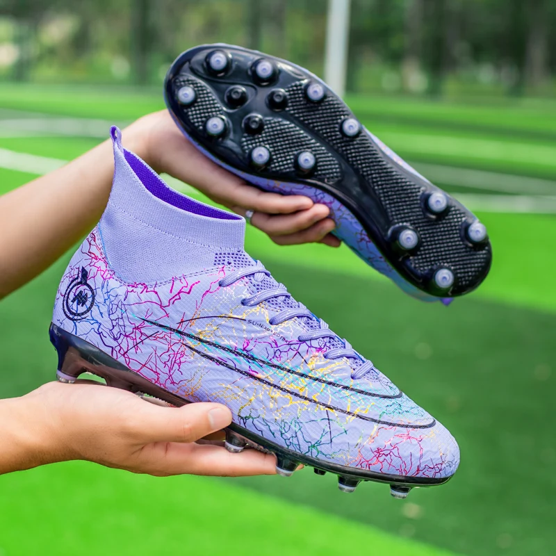 Quality Messi Football Boots Futsal Non-slip Soccer Shoes Wholesale Sociaty Chuteira Campo Cleats Training Sneakers Women TF/AG
Quality Messi Football Boots Futsal Non-slip Soccer Shoes Wholesale Sociaty Chuteira Campo Cleats Training Sneakers Women TF/AG